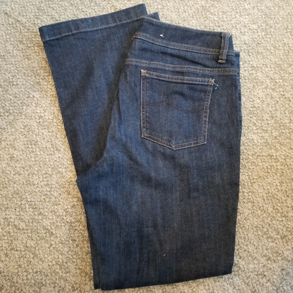 Jones New York Sport stretch jeans sz 6 NWOT blue denim straight leg